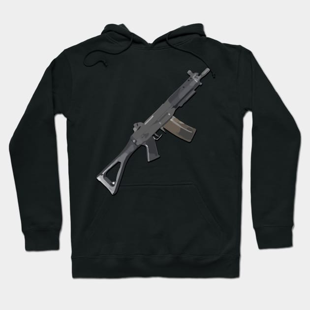 552 Commando Hoodie by TortillaChief